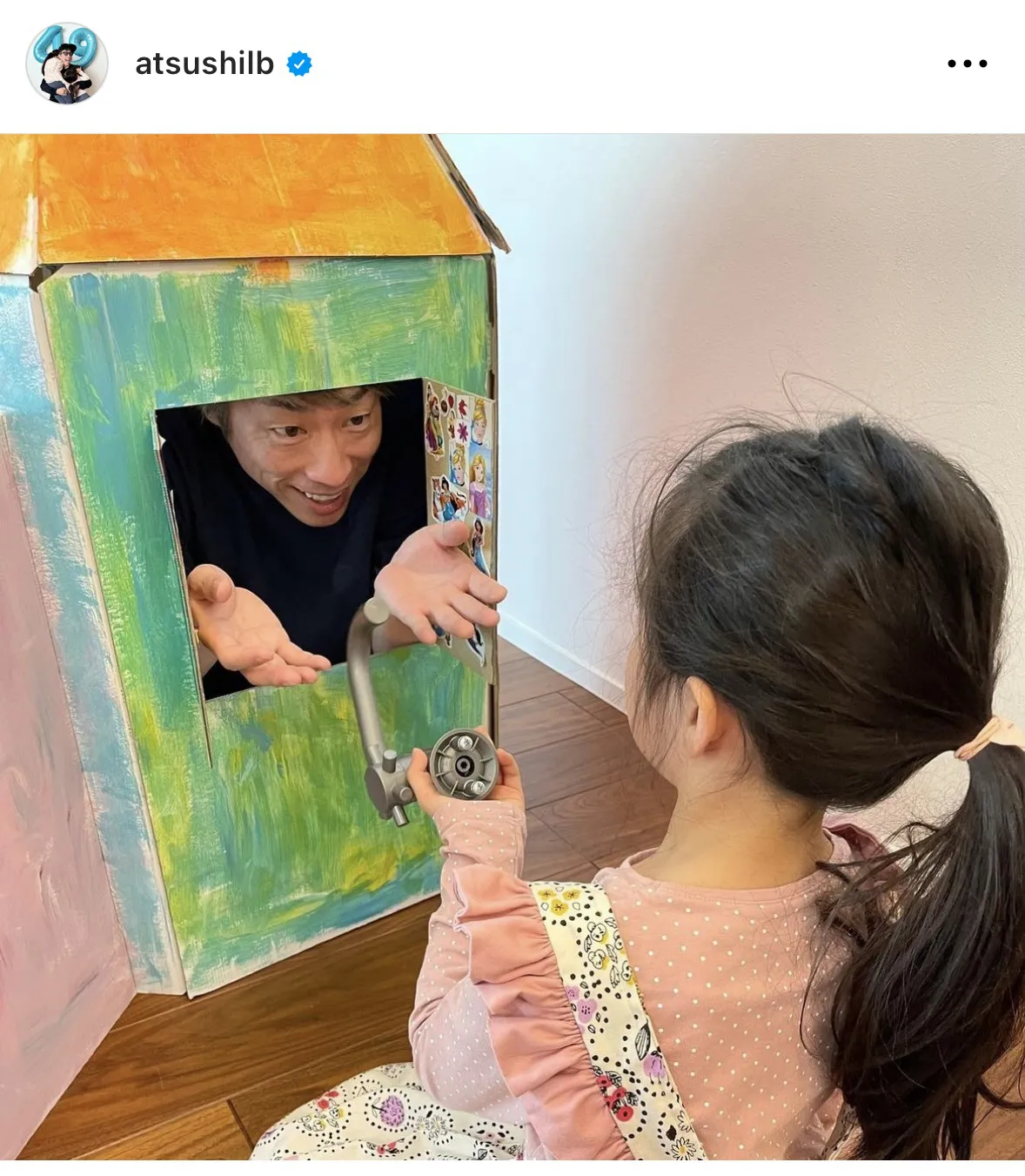 ※画像は田村淳公式Instagram(@atsushilb)より