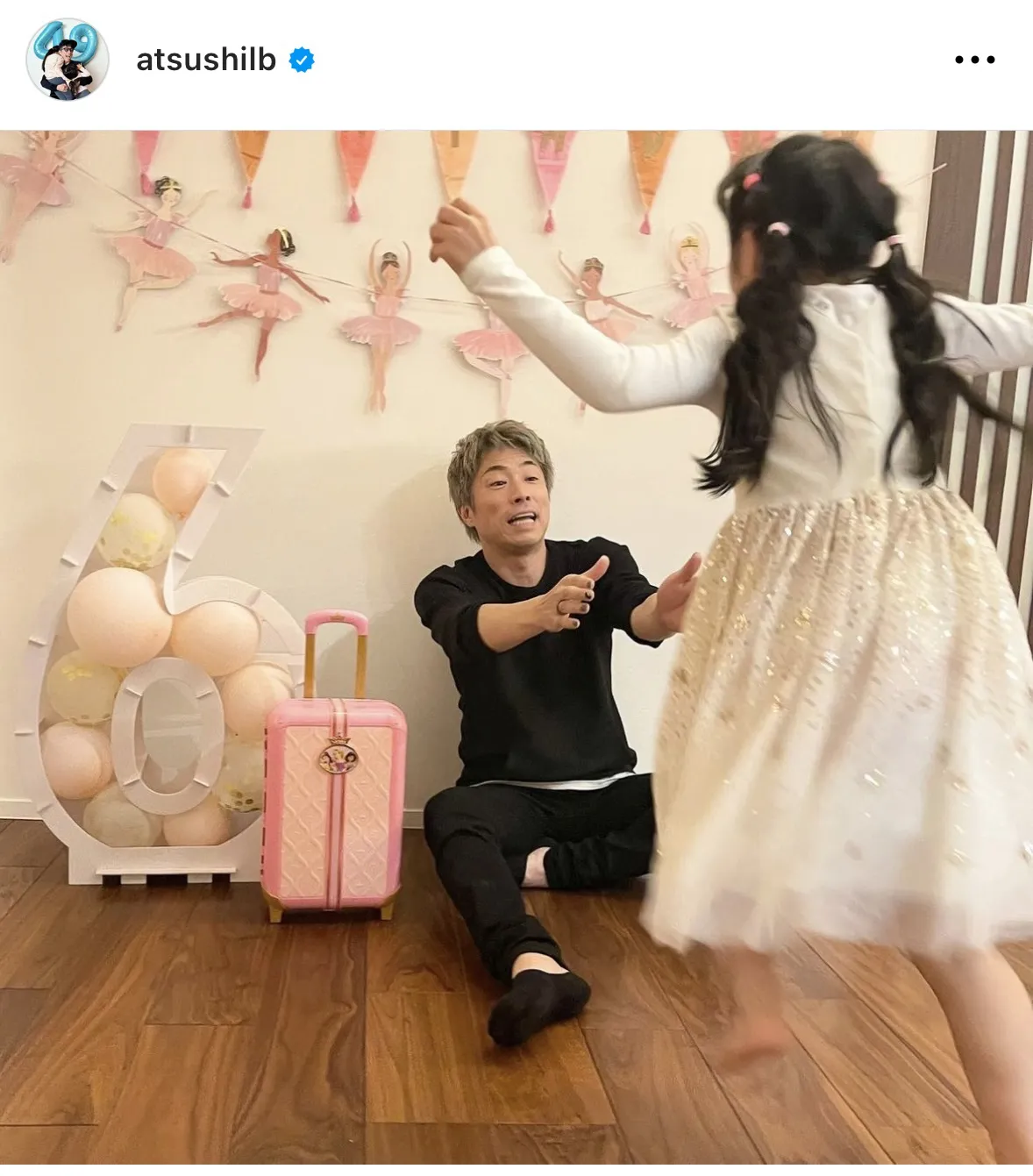 ※画像は田村淳公式Instagram(@atsushilb)より