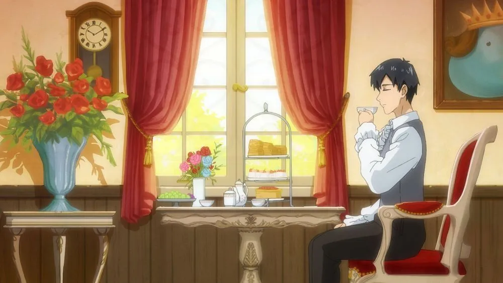  【写真】優雅にアフタヌーンティーを嗜むムコーダ…「とんでもスキル2」第22話先行カット