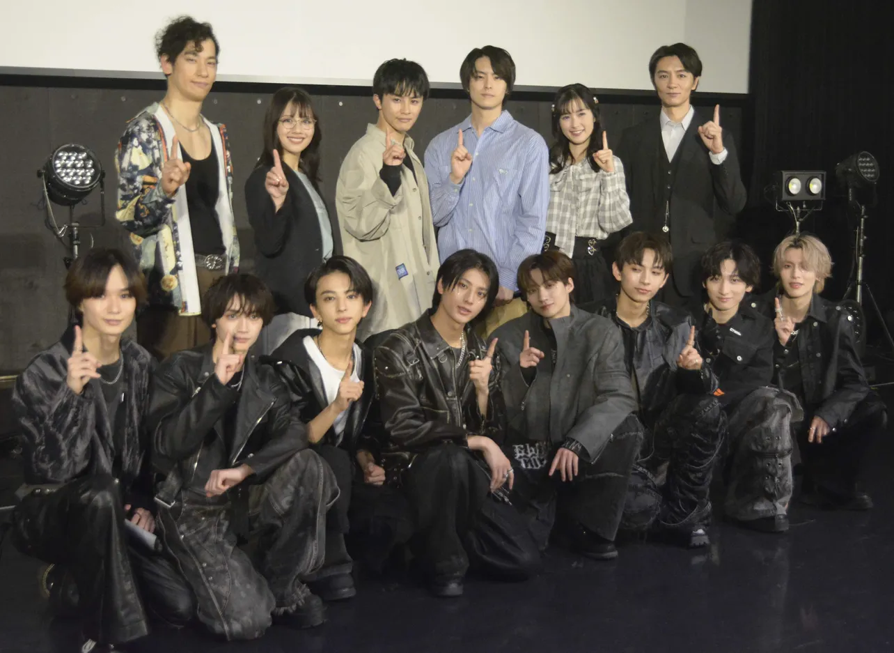 (左上から時計回りに)吉田健悟、渡邉美穂、草川拓弥、高野洸、井頭愛海、細田善彦、ICEx