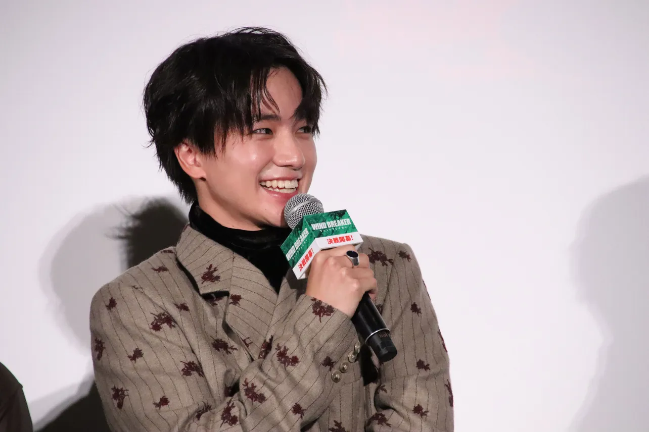 映画「WIND BREAKER」公開記念舞台あいさつより