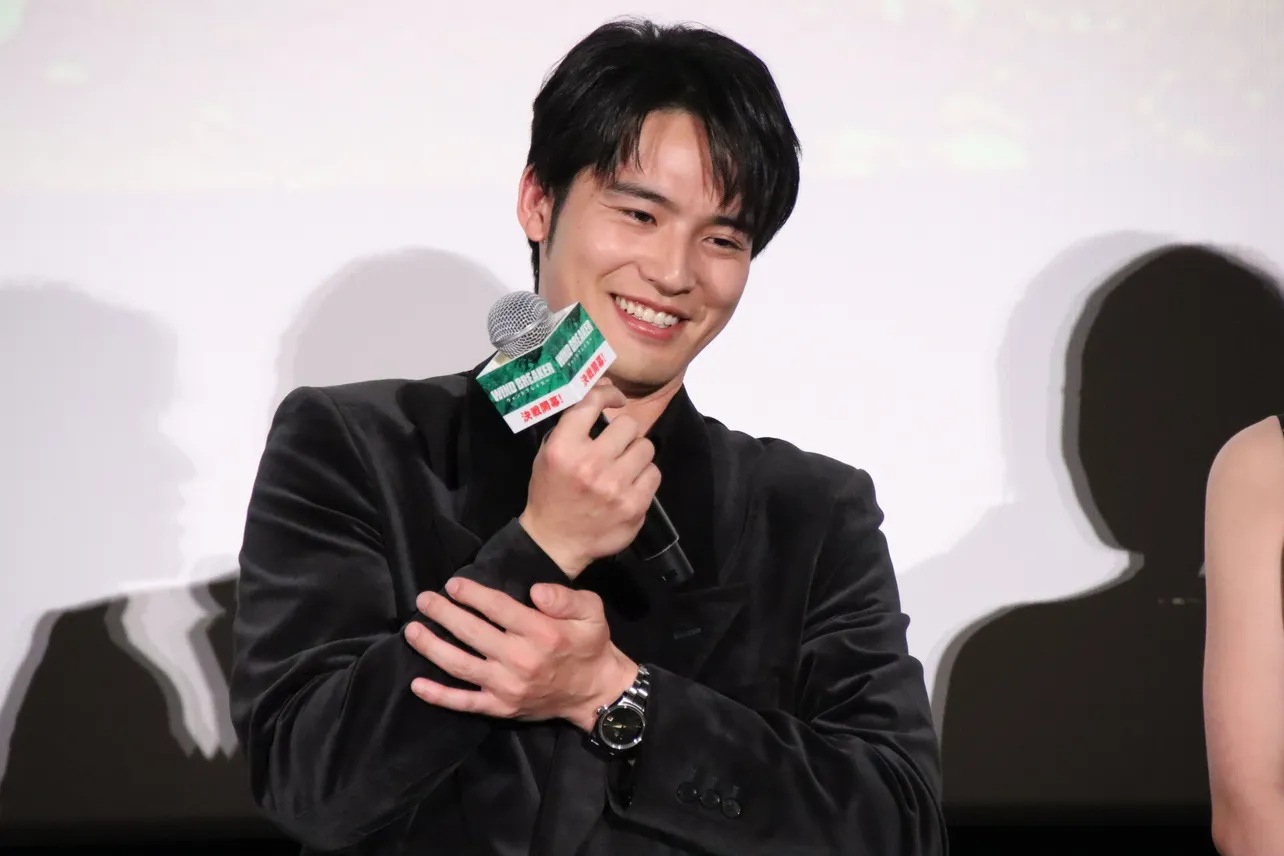 映画「WIND BREAKER」公開記念舞台あいさつより