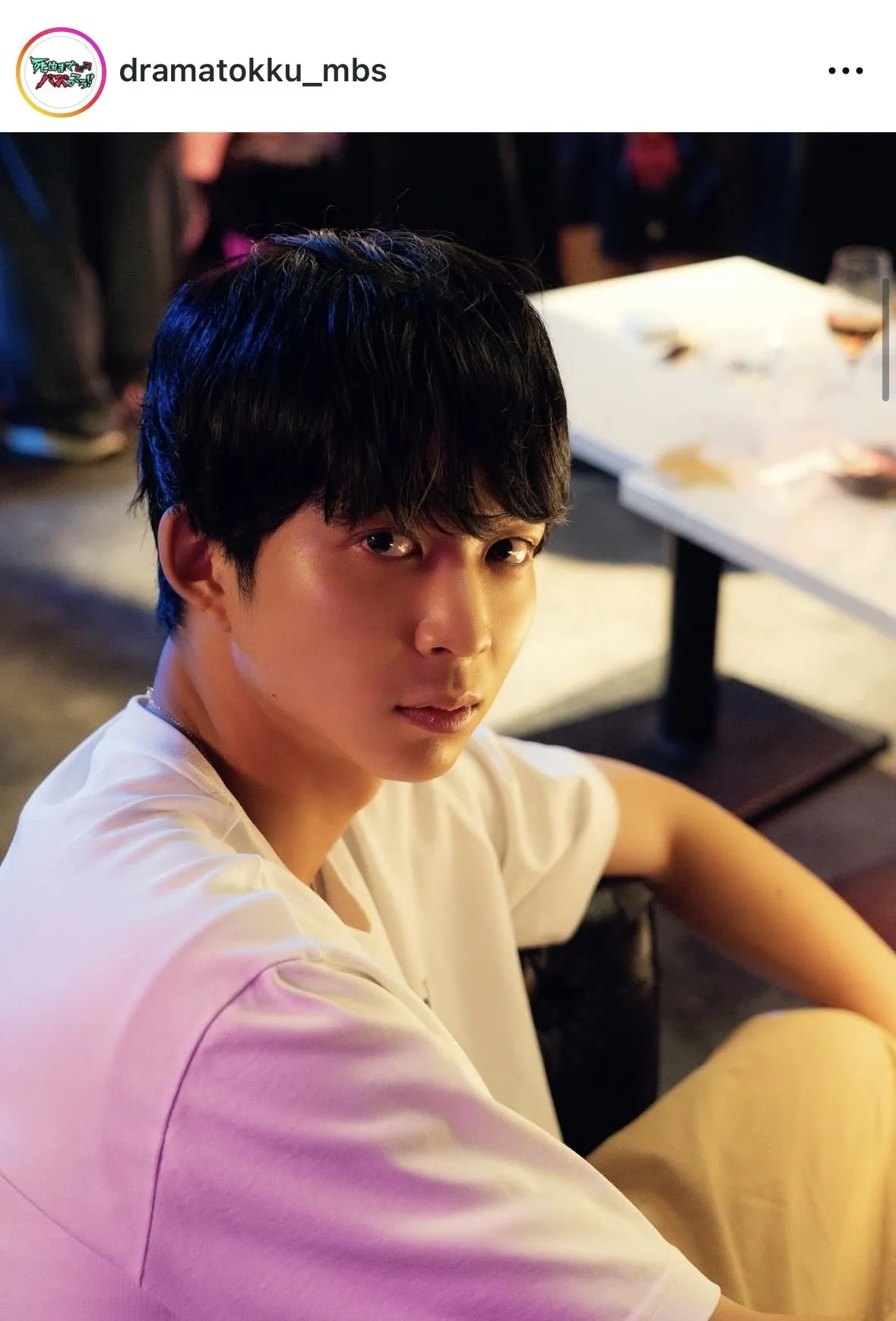 鈴木仁の真顔ショット