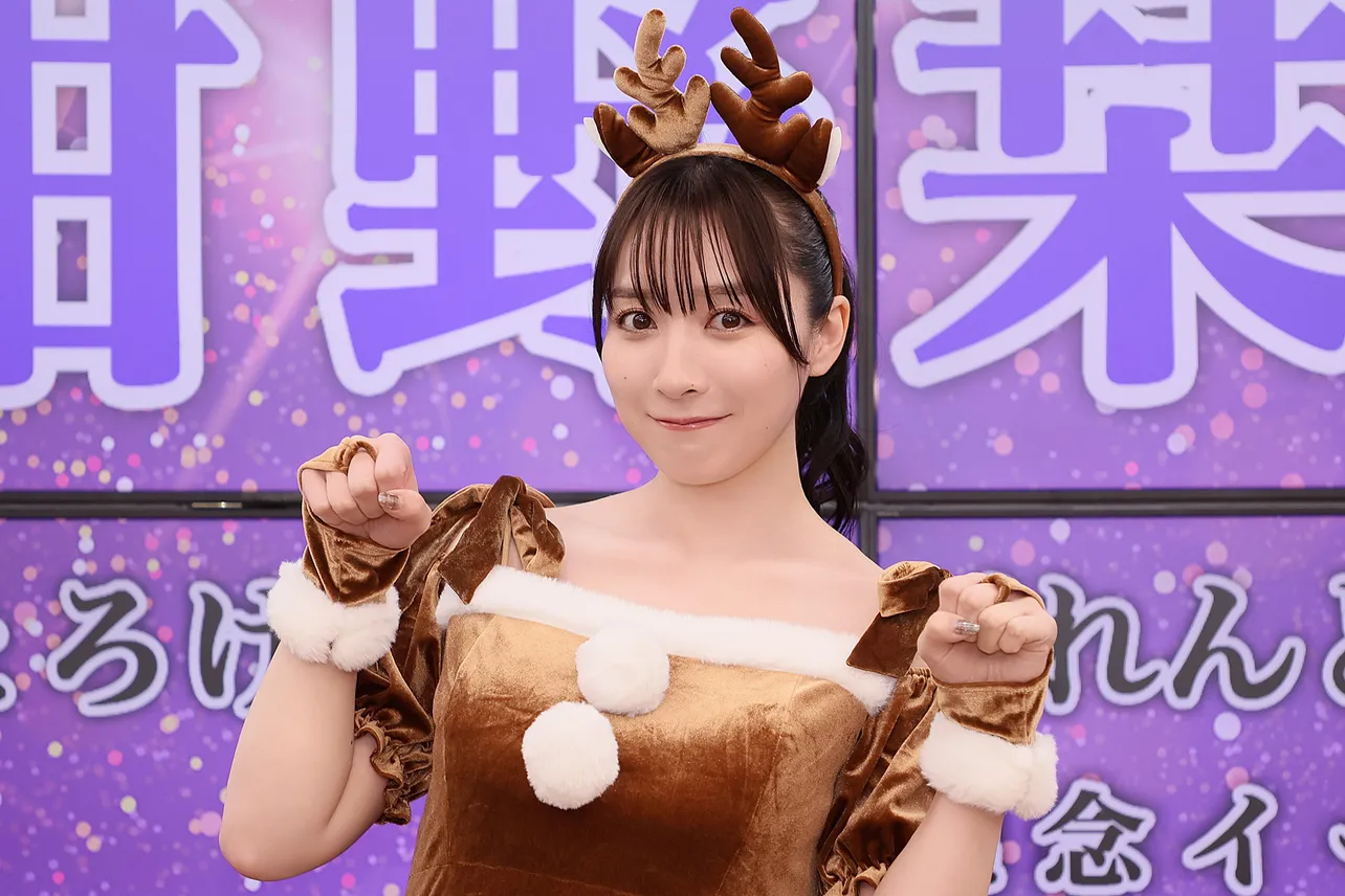 紺野栞がDVD発売記念イベントを開催