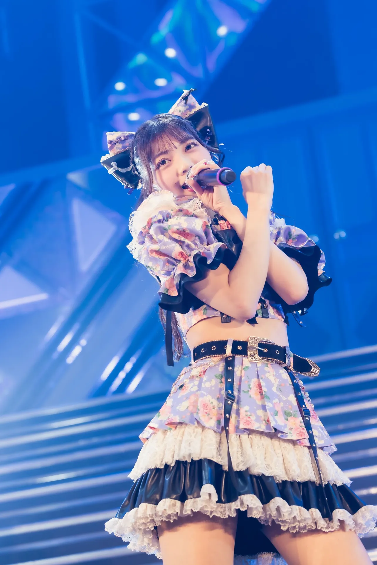 【写真】fav meの紫色担当・阿部かれん