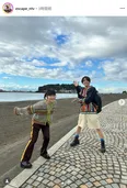 【写真】無邪気な“まぁみぃちゃんねる”加藤千尋＆高塚大夢のオフショットが公開