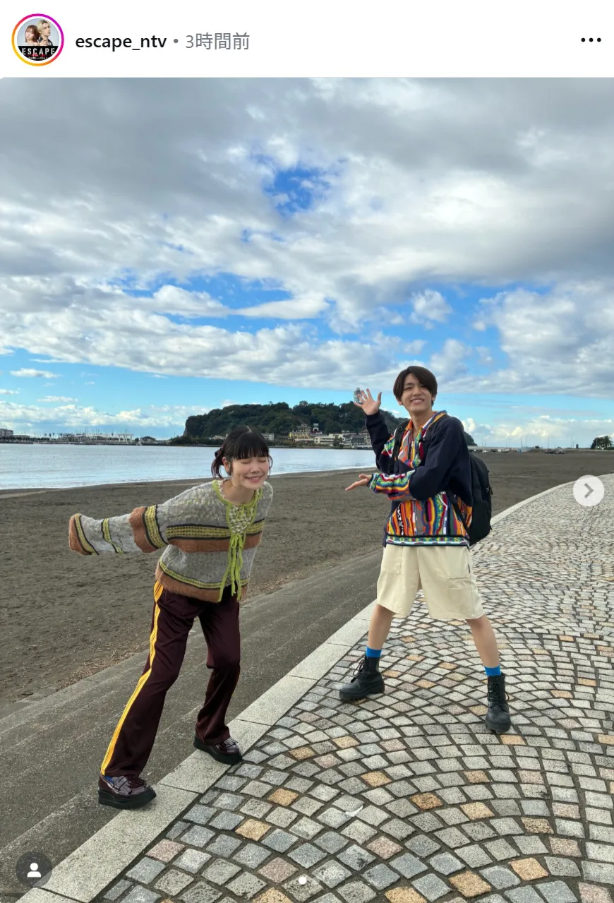 【写真】無邪気な“まぁみぃちゃんねる”加藤千尋&高塚大夢のオフショットが公開