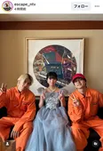加藤千尋＆高塚大夢、ドラマ内インフルエンサーのオフショットに「まぁみぃちゃんねる、不定期でも更新して！」の声＜ESCAPE＞