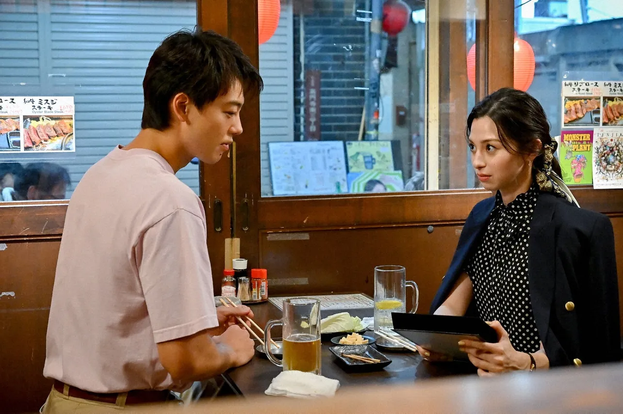 勝男(竹内涼真)の飲み友達にして、自立した女性として描かれてきた椿(中条あやみ)