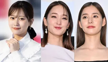 新木優子&田中美久&剛力彩芽、ポーズもかわいい美女トリオに「美人三姉妹」の声<良いこと悪いこと>