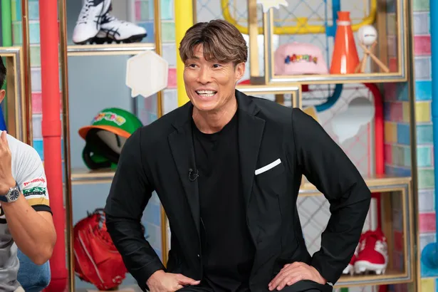 【写真】ベンチプレスは150kg…糸井嘉男の服のうえからでもわかる強靭フィジカル