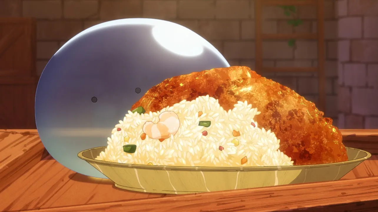 【画像】“実写の料理を作って、それをアニメに起こしたグルメ”だからこそのリアルな美味しそうさ