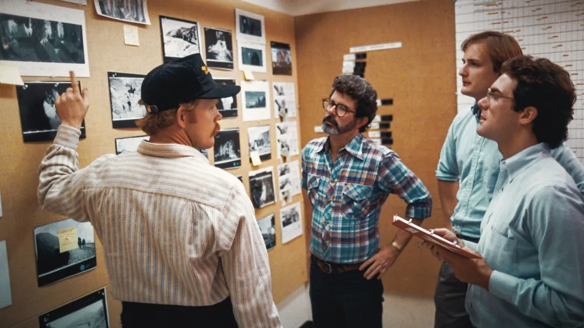 【写真】「スター・ウォーズ/新たなる希望」制作の裏側を映し出す「ライト&マジック」場面カット