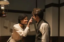 <ばけばけ>北香那“リヨ”が愛の告白…トミー・バストウ“ヘブン”の秘められた過去が明かされる