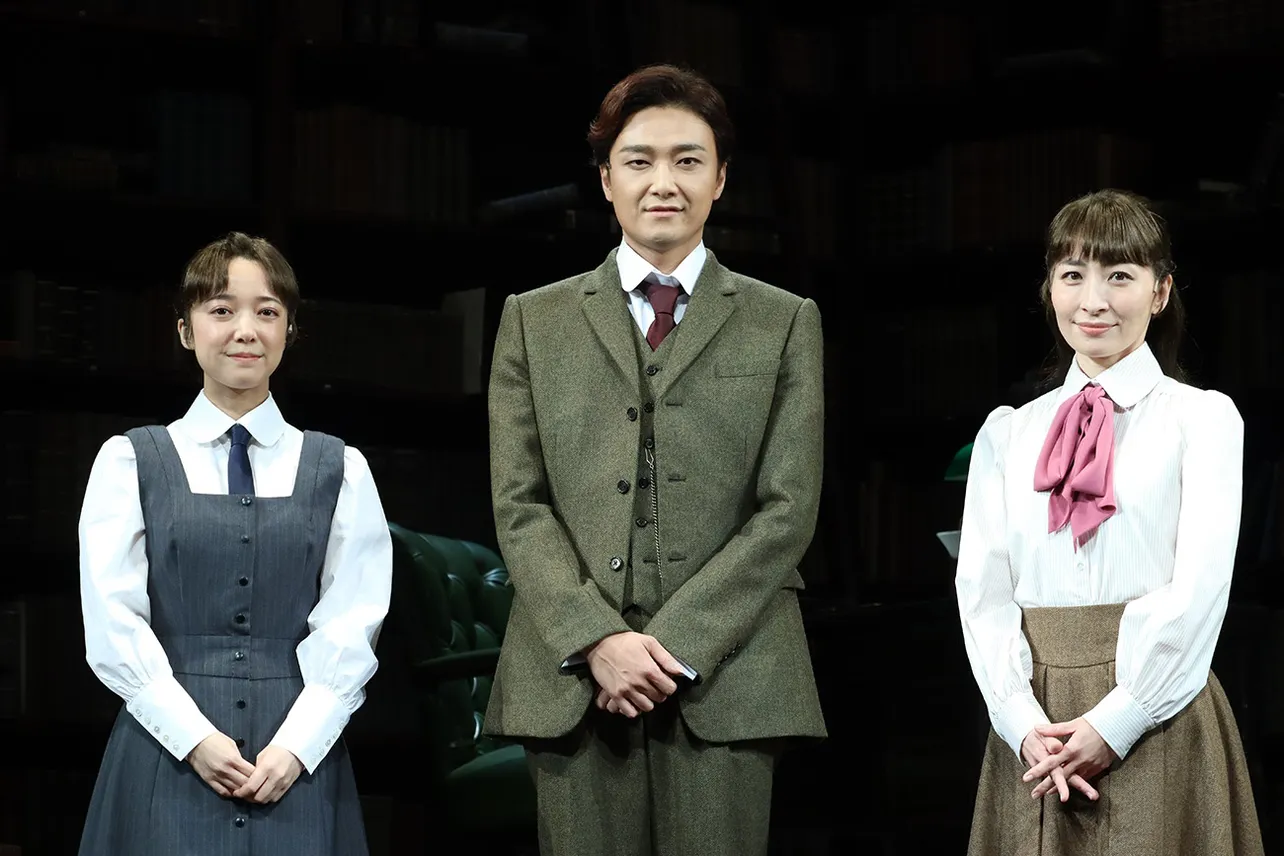 ミュージカル「ダディ・ロング・レッグズ」囲み取材より