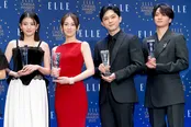 「ELLE CINEMA AWARDS 2025」授賞式の様子