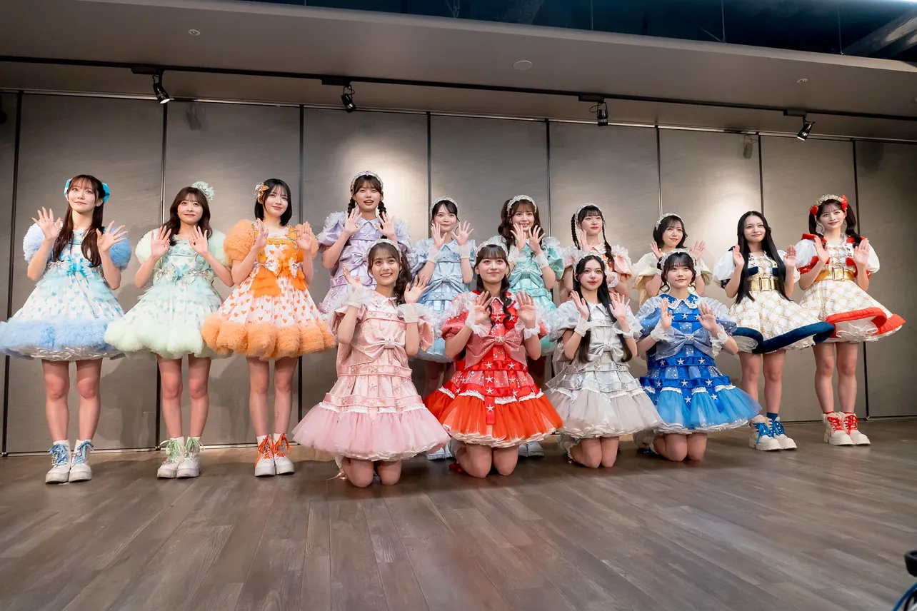 「KAWAII LAB.SESSION vol.17」囲み取材の様子