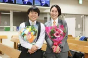秋山寛貴“遠山”＆長内映里香“安川”も仲良くクランクアップ