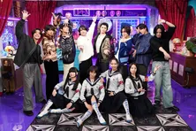 timeleszと新しい学校のリーダーズがカラオケゲームで歌って踊って大騒ぎ＜timeleszファミリア＞