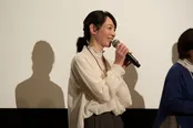 【写真】主演・荻野友里が、舞台あいさつに登壇