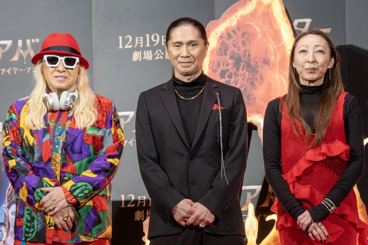 映画「アバター：ファイヤー・アンド・アッシュ」ファイヤーステージイベントより