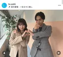 八木勇征＆鈴木愛理の“かわいい”NGシーンとその後の表情に「疲れが吹っ飛ぶ」「無限ループ」の声＜推しが上司になりまして＞