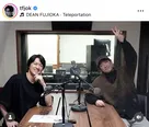 ディーン・フジオカ＆福山雅治のラジオでの共演ショット