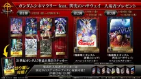「ガンダムシネマラリー feat. 閃光のハサウェイ」入場者プレゼント