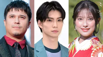 木津つばさ&玉田志織、“刑事組”クランクアップに間宮祥太朗&木村昴が祝福 ファンから「お疲れ様!」の声<良いこと悪いこと>