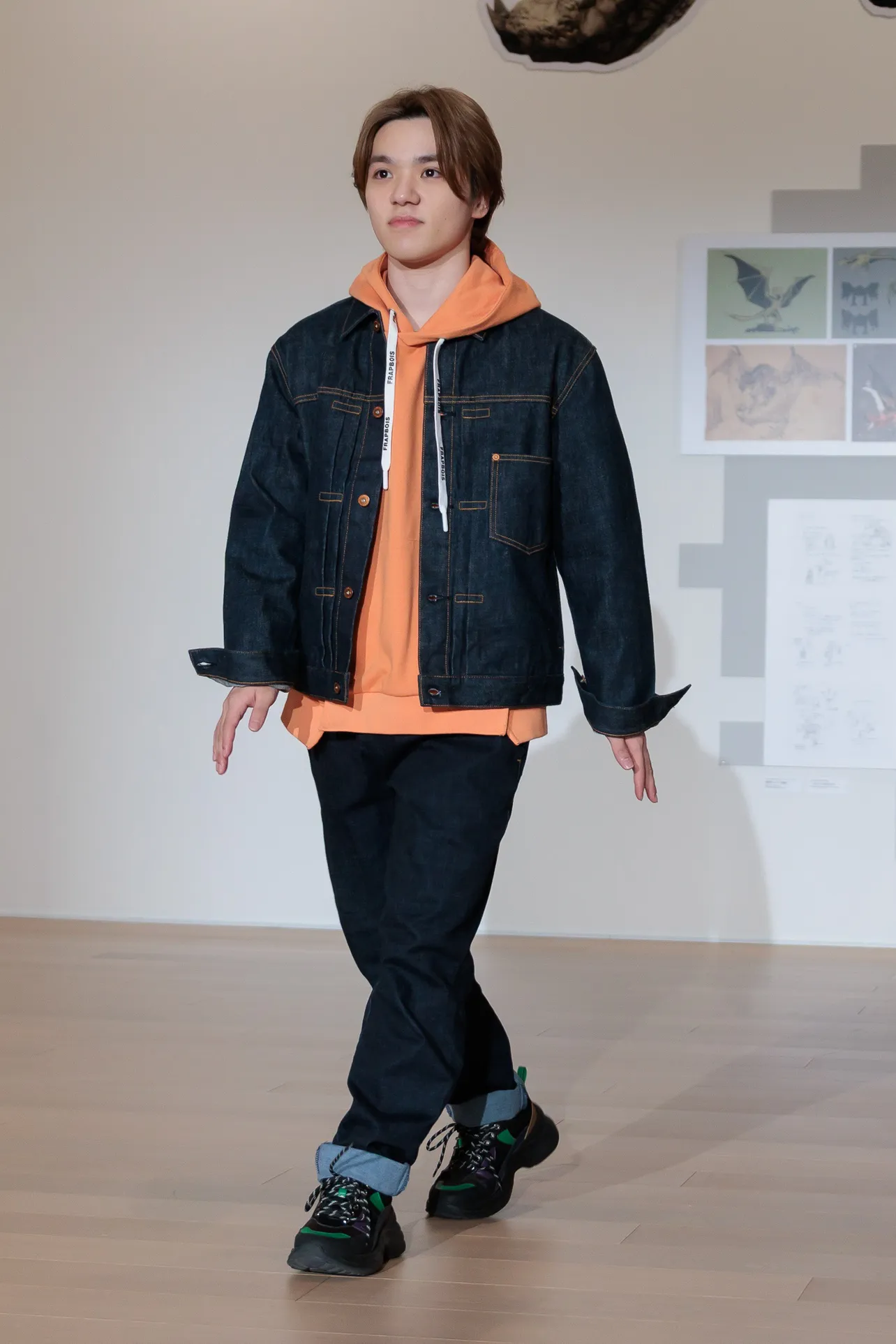 CREATIVE MUSEUM TOKYO「大カプコン展 ―世界を魅了するゲームクリエイション」会場に登場した宇野昌磨