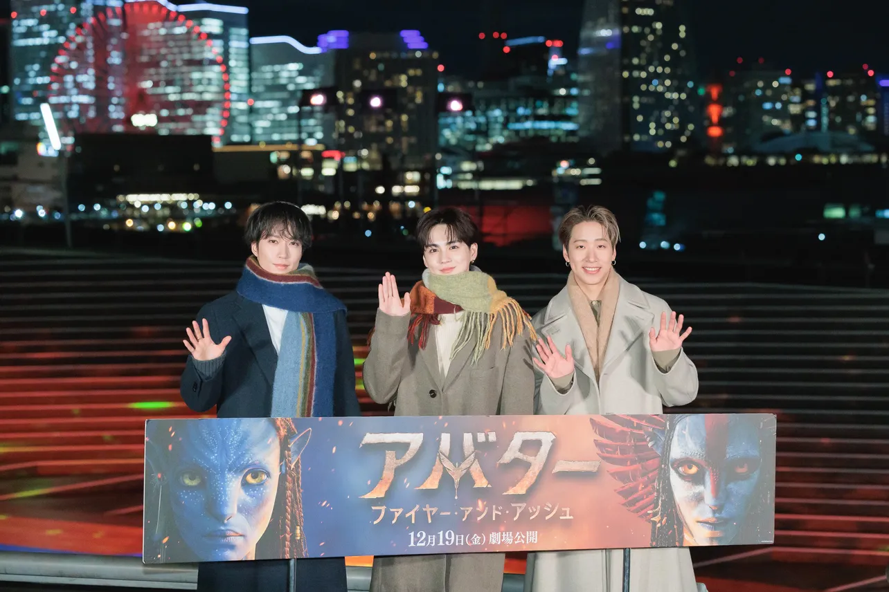 THE RAMPAGE・藤原樹&吉野北人&陣