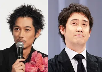 大泉洋＆ディーン・フジオカほか、4人で肩を組む集合ショットに「最高のメンバー」の声＜ちょっとだけエスパー＞