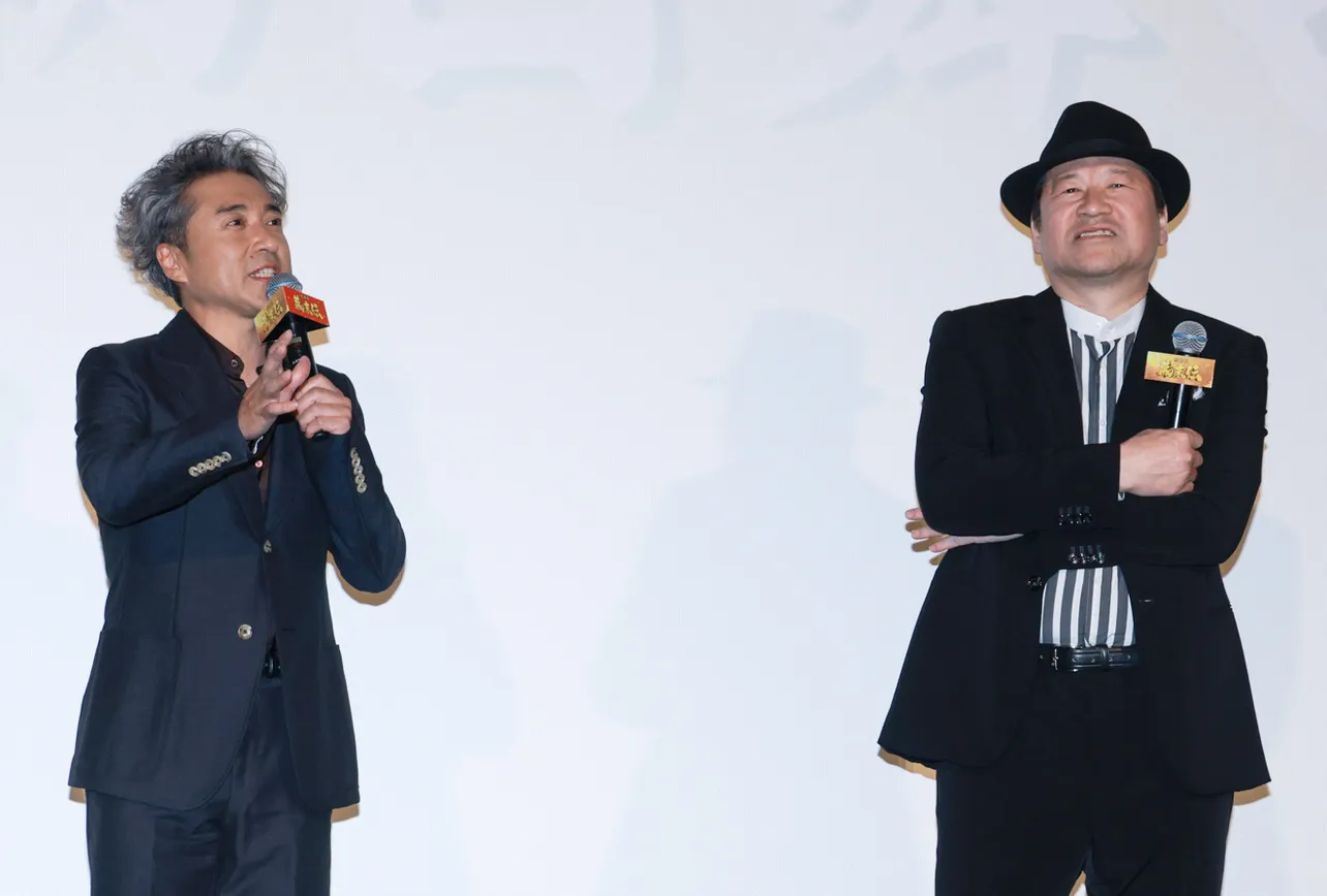 映画「新解釈・幕末伝」初日舞台あいさつより