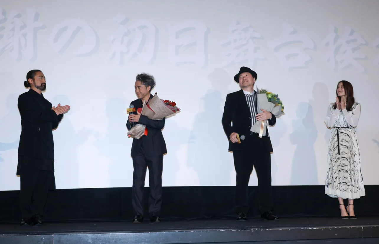 映画「新解釈・幕末伝」初日舞台あいさつより