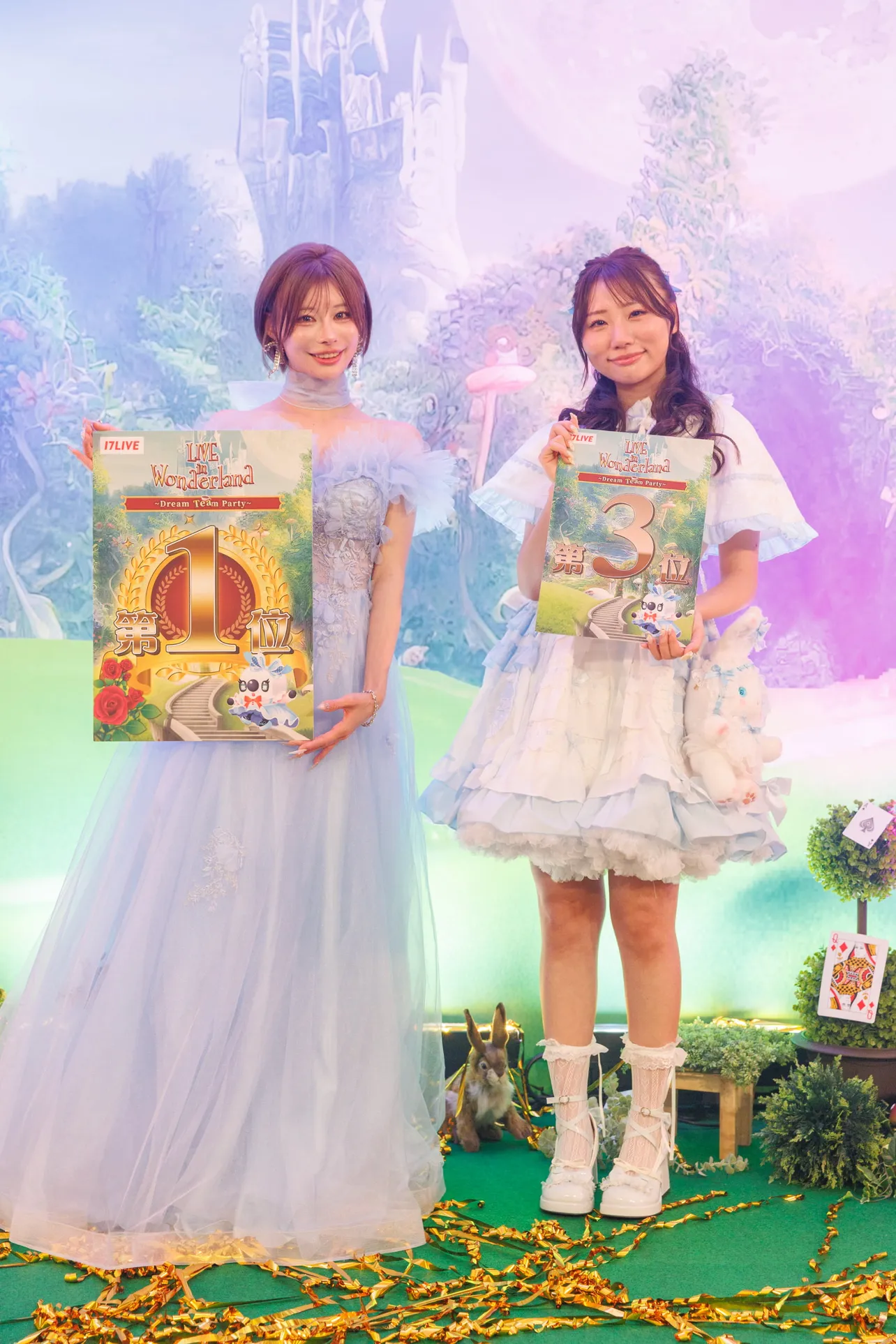 「17LIVE」のリアルイベント『LIVE in Wonderland 〜Dream Team Party〜』より