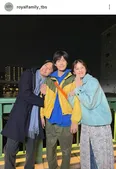 【写真】妻夫木聡&松本若菜&市原匠悟、本当の親子のような仲良しオフショット