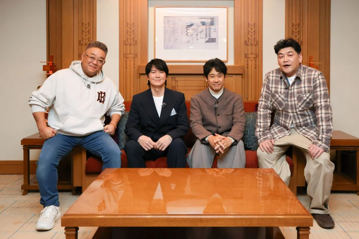 【写真】スペシャルゲストの福山雅治と”大泉サンド”