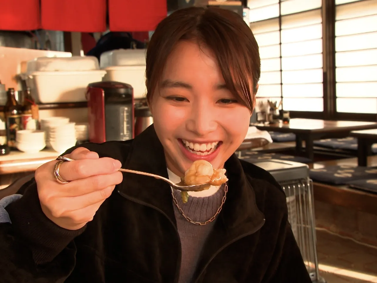 店の名を冠した「栄蘭亭ライス」は、九州ならではの中華丼