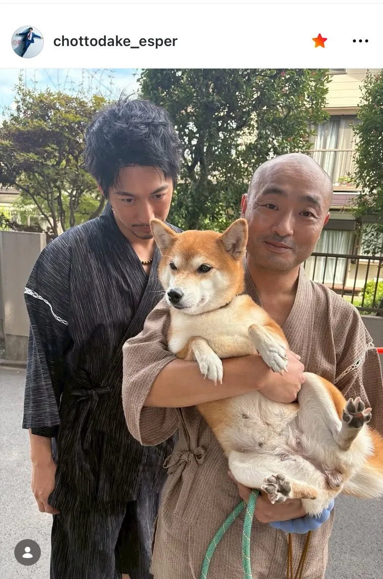 ディーン・フジオカ“桜介”&大活躍“佐助”を抱く宇野祥平“半蔵”の未公開オフショ