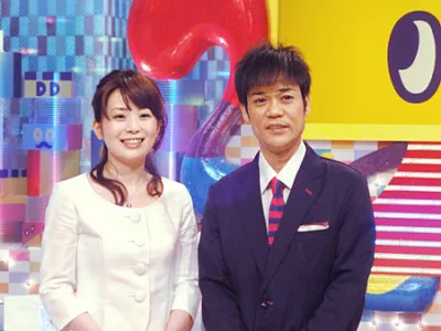 橋本奈穂子アナ、名倉潤（写真左から）