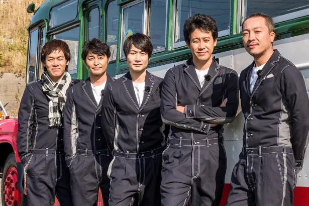 番組に出演する(写真左から)森崎博之、安田顕、戸次重幸、大泉洋、音尾琢真