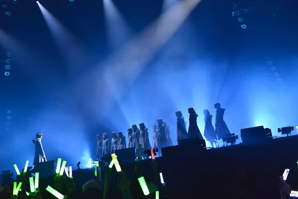 「COUNTDOWN JAPAN 17/18」欅坂46のステージ