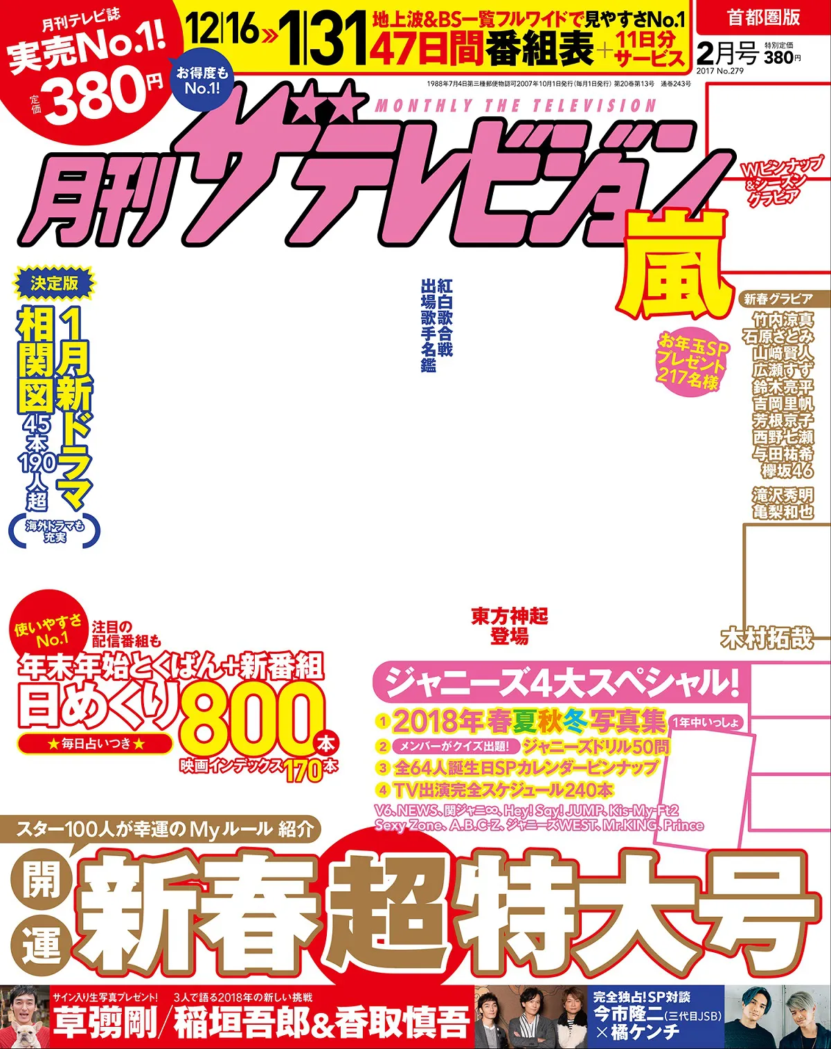 12月14日発売の月刊ザテレビジョン2月号では、和田彩花、譜久村聖、宮崎由加、山木梨沙、広瀬彩海、山岸理子の6人によるハロプロリーダー対談やサイン入りプレゼントを掲載！