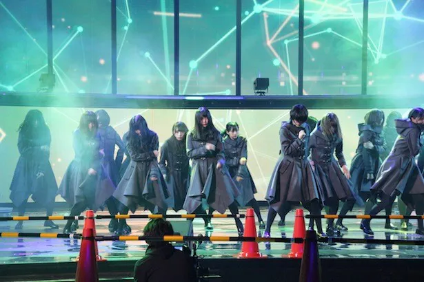 欅坂46の音合わせの様子