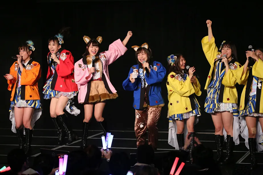 おみくじが“大吉”で喜ぶSKE48メンバーたち