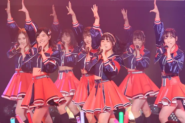 SKE48が22枚目のシングル「無意識の色」リリース記念ライブをZepp Nagoyaで行った