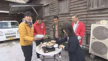 今年日本を席巻する!?　飯塚市に伝わるソウルフードに石田靖も大はしゃぎ