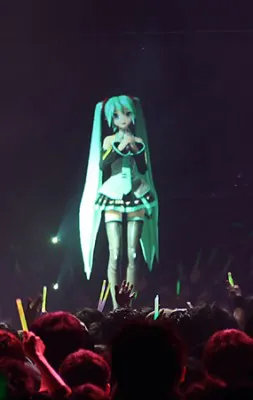 3月9日の“ミクの日”にコンサート「ミクの日感謝祭 39's Giving Day」を行った初音ミク