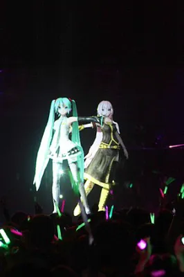 【写真】初音ミクと巡音ルカはデュエットを披露