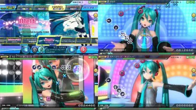 「Project DIVA Arcade」のゲーム画面